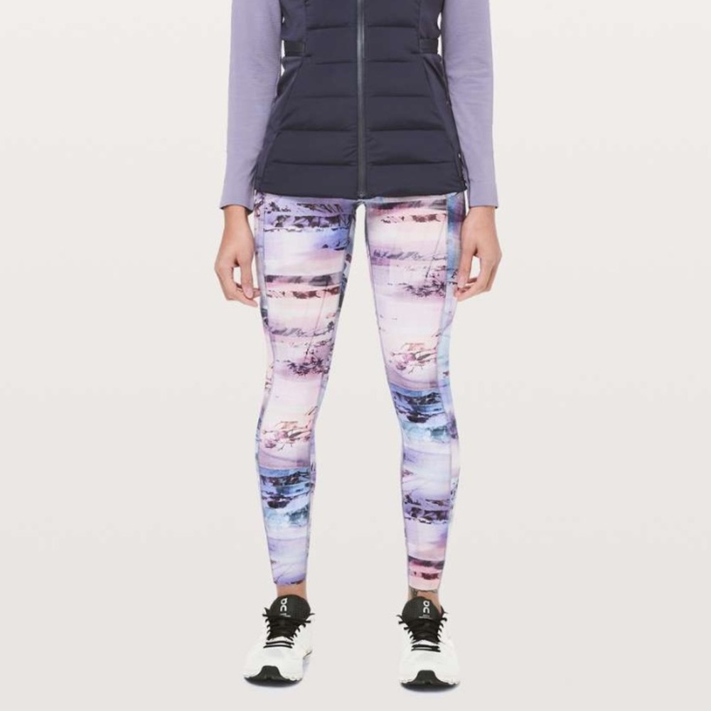 Lululemon Fast & Free 7/8 Tight II *Nulux 25" - Size 10 - Like New